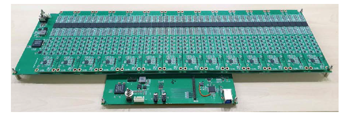 THz Sensor 30 Pixels x 2 Array Module 시제품