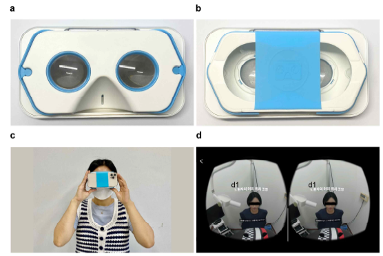 조립식 head mounted display (Google cardboard)를 이용한 VR-DRS 개발