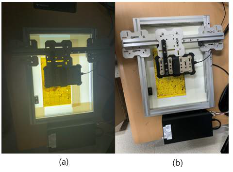 (a) Transmittance lighting (b) Reflectance lighting