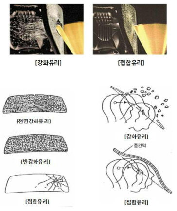 유리 종류별 안전성 비교