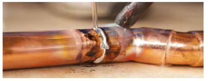 Inductor coil 용접 작업(Brazing)