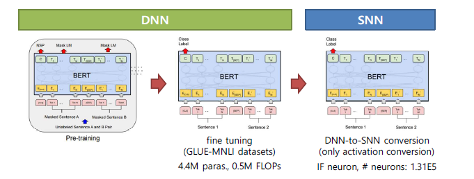 BERT 모델 구현 (SNN), DNN-to-SNN conversion 적용