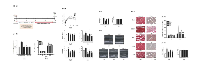 창출 추출물의 대사증후군 및 심혈관 기능 개선 효능 대표 결과