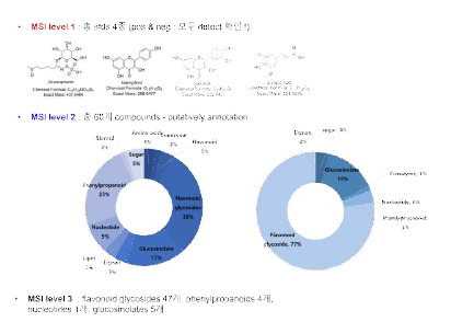 애기장대 MS fragmentation 기반 AI 구조분석