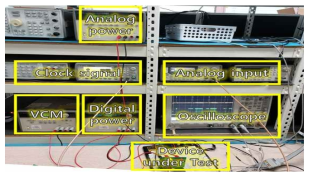 제작된 SAR/SS ADC의 칩 측정 환경