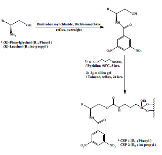 Synthetic process of CSPs