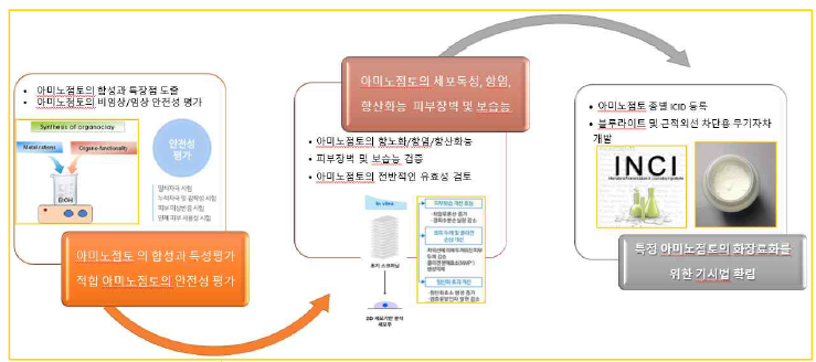 1차년도 연구개발 내용 모식도