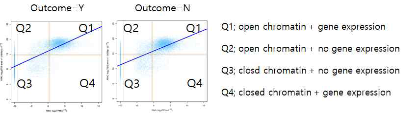 Quadrant 분류 도식화