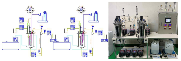 Online sensing AnMBR 시스템