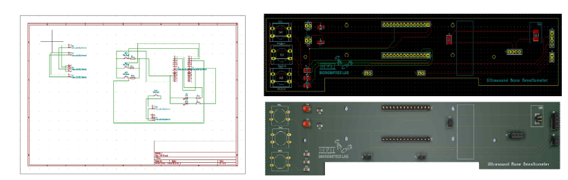 초음파 센서 측정용 PCB