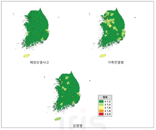 사회재난 저감성 평가 고도화 결과 (계속)