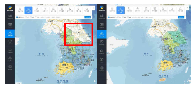 RiskMap 강원특별자치도 반영(2023)