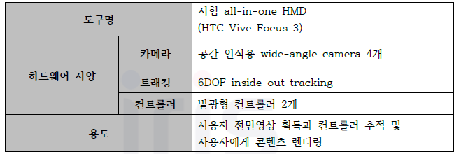 검증 HMD