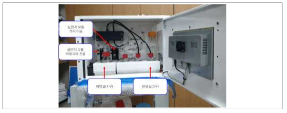 발광박테리아 생태독성측정장치 시작품 반응조 구성