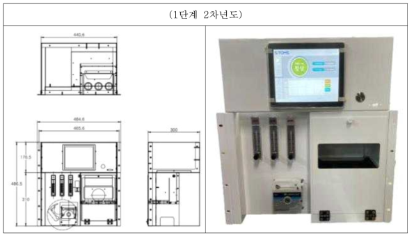 황산화 박테리아 생태독성측정장치 시제품(1단계 2차년도)