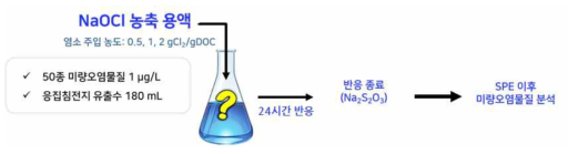 염소 실험 방법