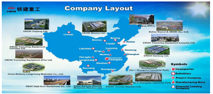 CRCHI Company Layout 출처 : CRCHI Presentation