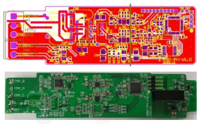 온도 센서 측정 회로 PCB