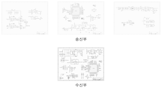 모듈형 무선센서 무선 전원/DATA 전송 회로