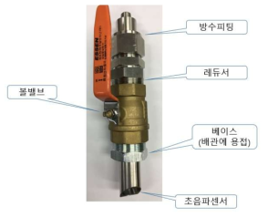 삽입식 유량 센서(밸브 일체형)