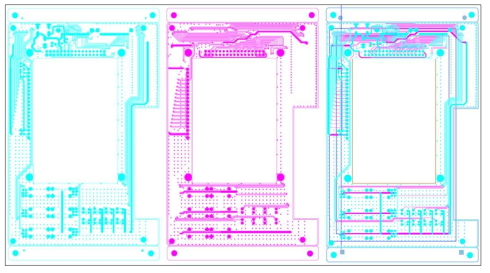 TFT LCD PCB 설계