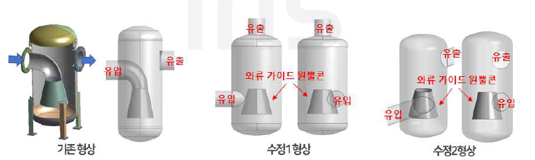 취수시스템 dirty separator 형상