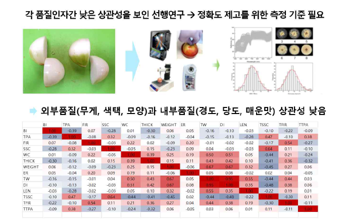 정확도 제고를 위한 측정 기준 확립의 필요성