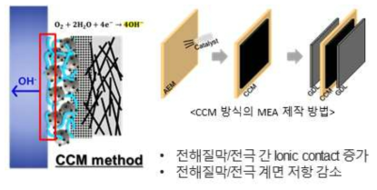 CCM 방식의 MEA 제작 방법