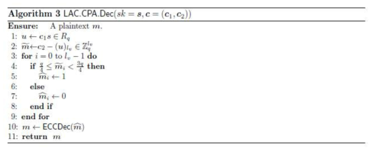 LAC.CPA.Dec 알고리즘 [LLJ+17]